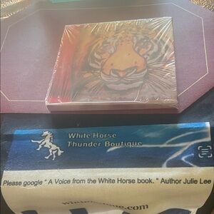 White Horse Thunder Boutique Tiger Canvas